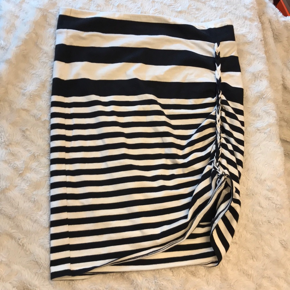 EUC Free people striped skirt sz SM